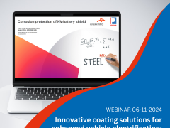 Kostenloses Webinar: Innovative Beschichtungslösungen für den Unterboden von Batterieelektrischen Fahrzeugen (BEV)